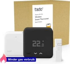 Tado° Slimme Thermostaat V3+ Starterskit - Draadloze Variant - Zwart -Makita Winkel 1200x1096 9