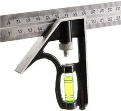 Benson Combinatie Winkelhaak - 45 En 90 Graden - 300 Mm -Makita Winkel 1200x1100 7