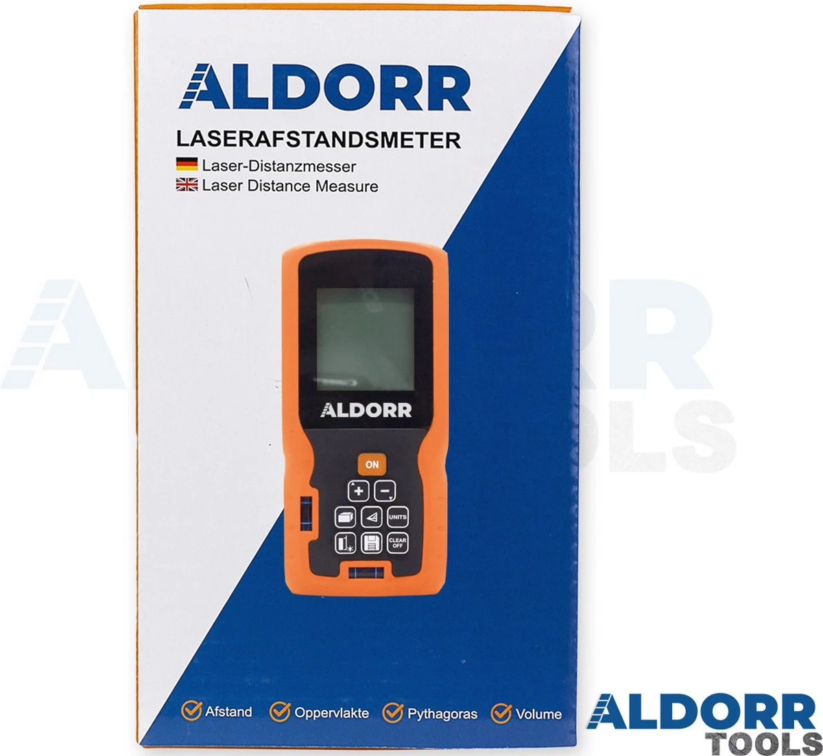 ALDORR Tools - Professionele Laserafstandmeter - 100 Meter Bereik - Uitgebreide Meetopties 9 ALDORR Tools - Professionele Laserafstandmeter - 100 Meter Bereik - Uitgebreide Meetopties - Afbeelding 7