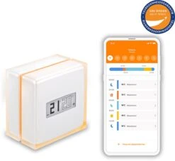 Netatmo Slimme Thermostaat - Control Je CV-ketel - Werkt Met De Netatmo Slimme Radiatorknoppen