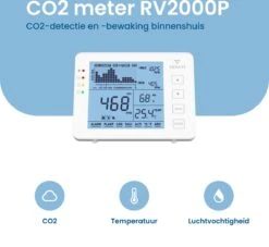 Rovary RV2000P CO2 Meter & Hygrometer - CO2 Melder En Monitor Binnen - Inclusief E-book - Luchtkwaliteitsmeter – Draagbaar En Oplaadbaar – Met Alarm 23 Rovary RV2000P CO2 Meter & Hygrometer - CO2 Melder En Monitor Binnen - Inclusief E-book - Luchtkwaliteitsmeter – Draagbaar En Oplaadbaar – Met Alarm -Makita Winkel 1200x1104 14