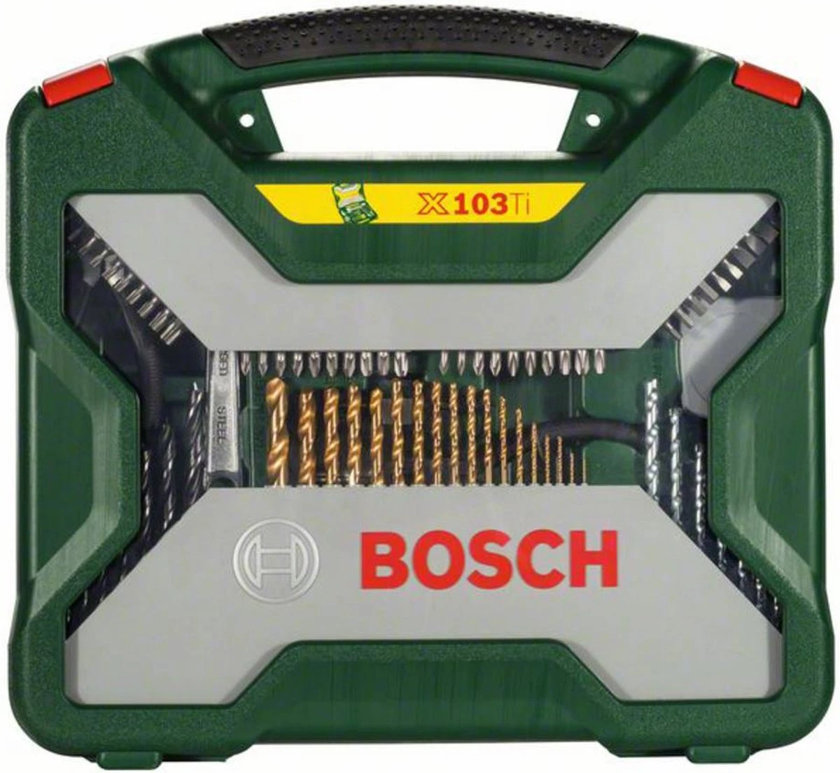 Bosch X-Line Borenset - 103-delig - Hout, Metaal En Steen 4 Bosch X-Line Borenset - 103-delig - Hout, Metaal En Steen - Afbeelding 2