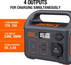 Jackery Explorer 240 - Draagbare Powerstation - Elektrische Gereedschapsaccu - 230V Power Station Generator -Makita Winkel 1200x1105