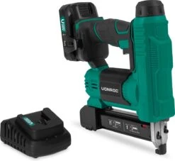 VONROC Accu Tacker – VPower 20V – Incl. 1000 Nieten & 1000 Spijkers – Incl. 2.0Ah Accu En Snellader