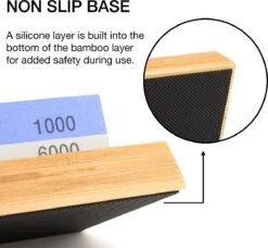 House Of Husk Dubbelzijdige Messenslijper Met Instructies - Slijpsteen Voor Messen - Wetsteen Slijpsteen Set 1000 6000 - Edelkorund -Makita Winkel 1200x1106 12