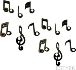 ESTARK® Muziek Magneten - 12 STUKS - Muzikale Magneten - Keukenmagneten - Magneetbord - Magneet - Muzieknoten - Noten - Muziek - Koelkast - Whitebord - Magneetjes - Muziekmagneet -Makita Winkel 1200x1113 2