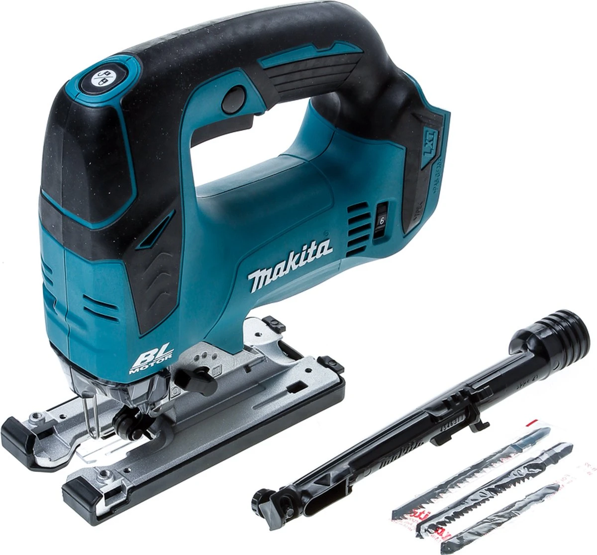Makita DJV182Z Accu Decoupeerzaag 18V Basic Body - Losse Body (geleverd Zonder Accu En Lader) 12 Makita DJV182Z Accu Decoupeerzaag 18V Basic Body - Losse Body (geleverd Zonder Accu En Lader) - Afbeelding 10