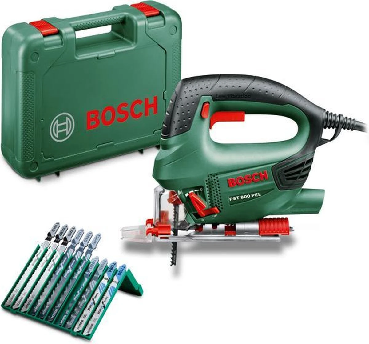 Bosch PST 800 PEL Decoupeerzaag - Op Snoer - 530 W - Incl. Koffer 3 Bosch PST 800 PEL Decoupeerzaag - Op Snoer - 530 W - Incl. Koffer