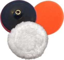 FERM Professionele Poetsmachine /polijstmachine Set – Constant Speed Electronics – 180mm 1400W – 4m Rubberen Kabel - Variabele Snelheid – Inclusief 2 Polijstschijven, Steunschijf En Opbergtas -Makita Winkel 1200x1118 4