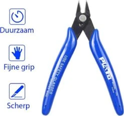 Plato Mini Kniptang Zijsnijtang Zijkniptang - Elektronica Kniptang - 3D Pen / Printing - Sieraden Maken / Kralen - Elektronica - Hengelsport - Modelbouw