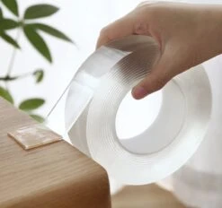 Nano Tape Extra Sterk Dubbelzijdig Transparant - 3m X 1cm Breed - Montagetape - Herbruikbaar En Waterbestendig - Cadeautje -Makita Winkel 1200x1126 11