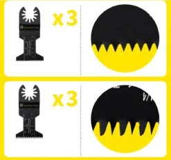 Multitool Accessoireset 21 Delig – Oscillerend - Multitool Accessoires - Zaagblad -Makita Winkel 1200x1127 6