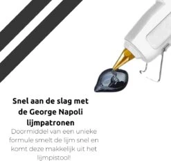 George Napoli Lijmpatronen 11MM X 100MM - 20 Stuks - Universeel Voor Lijmpistolen 8 George Napoli Lijmpatronen 11MM X 100MM - 20 Stuks - Universeel Voor Lijmpistolen -Makita Winkel 1200x1128 2