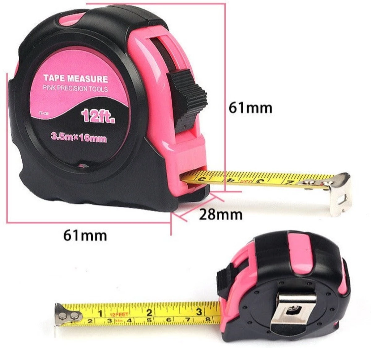 Toolsforwoman-Gereedschapkoffer Voor Vrouwen-Roze-39 Delig-gereedschap-hobby-sinterklaas Cadeau-kerstcadeau 10 Toolsforwoman-Gereedschapkoffer Voor Vrouwen-Roze-39 Delig-gereedschap-hobby-sinterklaas Cadeau-kerstcadeau - Afbeelding 8