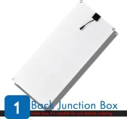 Dokx Flexibel Zonnepaneel - 100W 18V DC USB Monokristallijn Zonnepaneel - Complete Set - Camper - Tuinhuisje - Tent -Makita Winkel 1200x1130 14