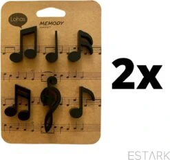 ESTARK® Muziek Magneten - 12 STUKS - Muzikale Magneten - Keukenmagneten - Magneetbord - Magneet - Muzieknoten - Noten - Muziek - Koelkast - Whitebord - Magneetjes - Muziekmagneet -Makita Winkel 1200x1130 5