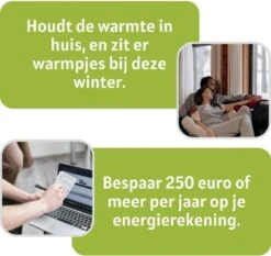 Radiatorfolie Voor Verwarming - 500cm X 60cm - Isolatiefolie Voor Meerdere Radiatoren - Inclusief 12 Magneetjes -Makita Winkel 1200x1133 14