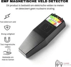 Merkloos K2 Meter Ghost En Spirit Box - EMF Meter - EMF Detector - K2 EMF - Zwart -Makita Winkel 1200x1134 6