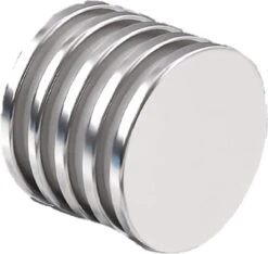 Brute Force Sterke Schijfmagneten - Ronde Magneten Whiteboard – N35 20mm X 2mm - 5 Stuks