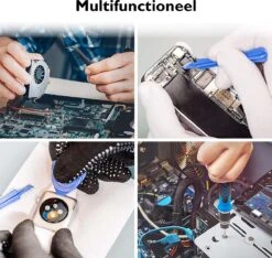 Dieux® - 125 Delige Precisie Schroevendraaierset - Blauw - Magnetisch - Schroevendraaier - Gereedschapset - Bitset - Gereedschap - Reparatie - Werkbank - Gereedschapskoffer - Opbergbox - Pasen -Makita Winkel 1200x1136 10