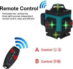 Merkloos FASGet Lijnlasers - Zelfnivellerende Kruislijnlaser 4D Bouwlaser - 8 Tot 16 Lijnen - 360° Graden Roterende Laser - Inclusief Statief En Hardcase -Makita Winkel 1200x1137 4