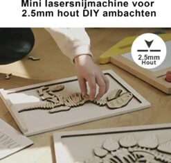 Laser Graveermachine - Laser Cutter Wifi Bestuurbaar - Graveermachine Makkelijk Te Installeren - Zwart / 1 -Makita Winkel 1200x1140 7