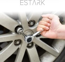 ESTARK® Professionele XL 40-Delige Dopsleutel Set - Met Momentsleutel Ratel & Verlengstuk - Doppenset Doppendoos Torx/Inbus/Hex/Kruiskop/Philips Bit Doppen Set - Ratelset - Met Snelwisselsysteem - 1/4" & 1/2" Inch Doppenset -Makita Winkel 1200x1141 13