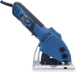 Hyundai Mini Cirkelzaag 600W - Handcirkelzaag Ø85mm - Afkortzaag - Invalzaag - Met Geleiderail - Incl. 3x Zaagblad -Makita Winkel 1200x1145