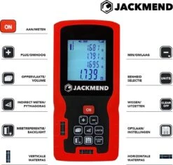JACKMEND Professionele Laserafstandmeter Met 100 Meter Bereik -Makita Winkel 1200x1146 7