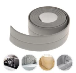 Afdichtstrip - SanitairStrip - Kitstrip - Schimmelbestendig - Waterdicht - Sanitair Tape - 3.2M X 2,2CM - Grijs -Makita Winkel 1200x1147 11