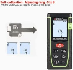 SNDWAY - Professionele Laser Afstandsmeter - 40 Meter Bereik - Laser Meetgereedschap - LCD Scherm -Makita Winkel 1200x1148 3