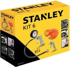 STANLEY Compressor D230/10/50V - Olievrij - 10 Bar - 50 Liter Tank - Inclusief 6-delige Accessoire Set 17 STANLEY Compressor D230/10/50V - Olievrij - 10 Bar - 50 Liter Tank - Inclusief 6-delige Accessoire Set -Makita Winkel 1200x1149 3