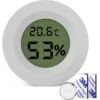 Tool Meister TM2 – Hygrometer & Thermometer - Binnen/Buiten/Koelkast – Digitaal - Wit - Incl Batterijen 1 Tool Meister TM2 – Hygrometer & Thermometer - Binnen/Buiten/Koelkast – Digitaal - Wit - Incl Batterijen -Makita Winkel 1200x1149 8