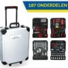 Kinzo Handgereedschapset - 187-delig - In Aluminium Rolkoffer - CR-V-Staal 1 Kinzo Handgereedschapset - 187-delig - In Aluminium Rolkoffer - CR-V-Staal -Makita Winkel 1200x1150 17