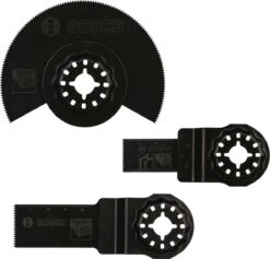 Bosch Universele Multitool Set - 3-delig - Voor Hout En Metaal
