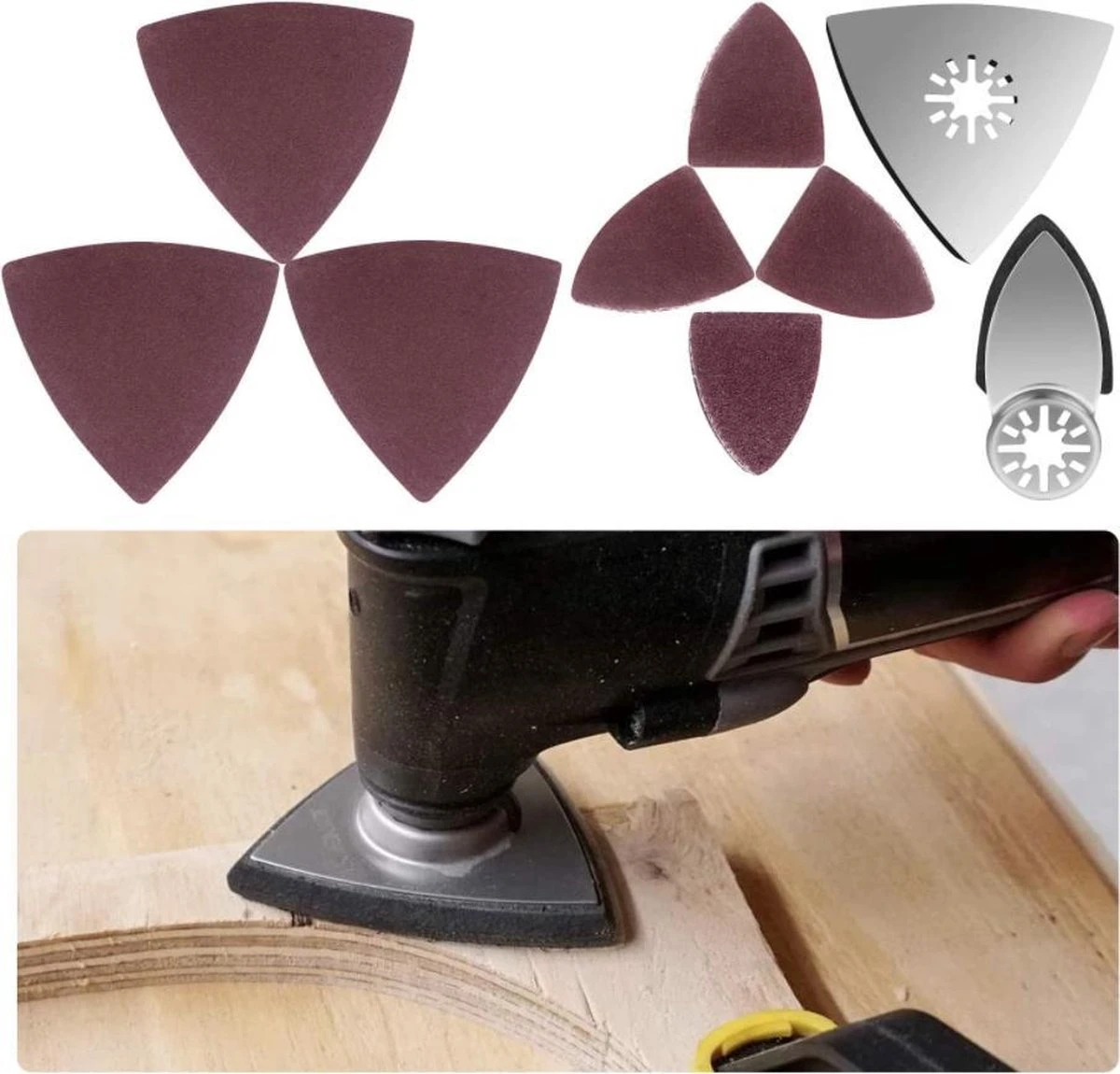 Merkloos Accessoireset Multitool Oscillerend Zaagbladen Set Universeel DIY Hobby 5 Merkloos Accessoireset Multitool Oscillerend Zaagbladen Set Universeel DIY Hobby - Afbeelding 3