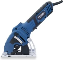 Hyundai Mini Cirkelzaag 600W - Handcirkelzaag Ø85mm - Afkortzaag - Invalzaag - Met Geleiderail - Incl. 3x Zaagblad -Makita Winkel 1200x1151