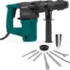 VONROC Boorhamer 1050W – 4,5 Joule – SDS Plus – 3 Functies – Incl. 3 SDS-plus Boren En 2 SDS-plus Beitels -Makita Winkel 1200x1152 1