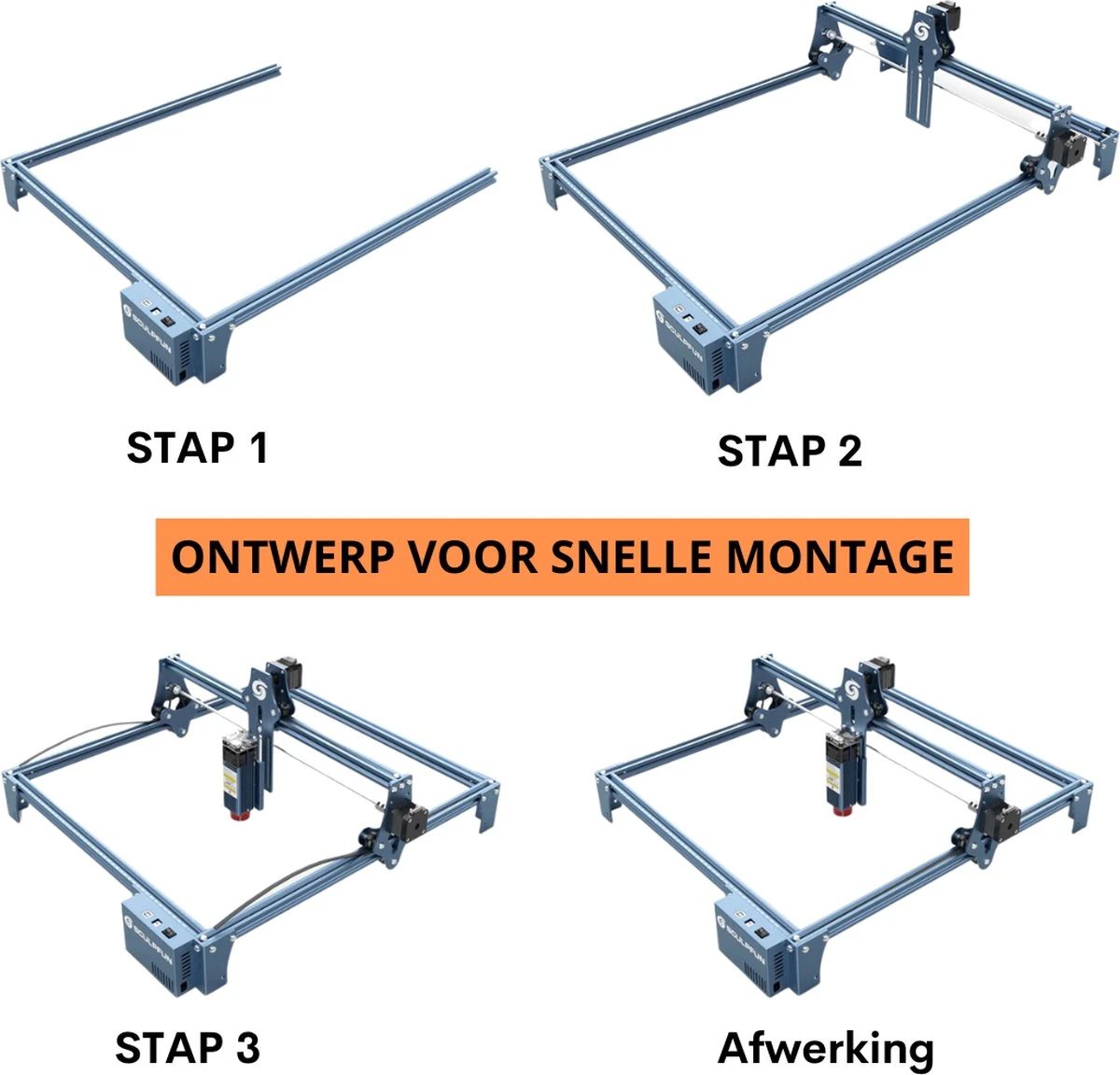 Sculpfun S9 Pro - Laser Cutter Met Ultra Dunne Laser - Laser Graveermachine - Laser Engraver - Hoge Precisie Snijmachine 5.5W 90W - Volledige Set - Snijvlak 410x420mm - 3kg 17 Sculpfun S9 Pro - Laser Cutter Met Ultra Dunne Laser - Laser Graveermachine - Laser Engraver - Hoge Precisie Snijmachine 5.5W 90W - Volledige Set - Snijvlak 410x420mm - 3kg - Afbeelding 15
