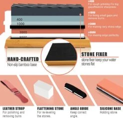 House Of Husk Dubbelzijdige Messenslijpers Met Vlaksteen En Instructies - Slijpsteen Voor Messen En Gereedschappen - Wetsteen Slijpsteen Set 80 400 1000 En 3000 8000 - Edelkorund 16 House Of Husk Dubbelzijdige Messenslijpers Met Vlaksteen En Instructies - Slijpsteen Voor Messen En Gereedschappen - Wetsteen Slijpsteen Set 80 400 1000 En 3000 8000 - Edelkorund -Makita Winkel 1200x1153 7