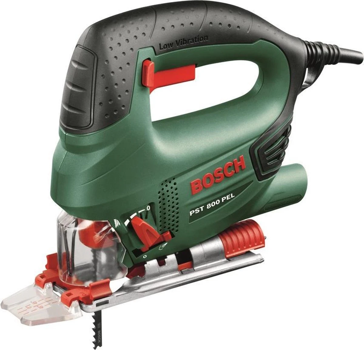 Bosch PST 800 PEL Decoupeerzaag - Op Snoer - 530 W - Incl. Koffer 4 Bosch PST 800 PEL Decoupeerzaag - Op Snoer - 530 W - Incl. Koffer - Afbeelding 2