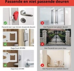 Portable Travel Door Lock | Anti Diefstal Lock |deur Beveiligheid Voor Slot | Deurstopper | Deurslot| Reizen| PrivacyReis Deur Slot Draagbaar Met Opbergzak| Security -Makita Winkel 1200x1158 14
