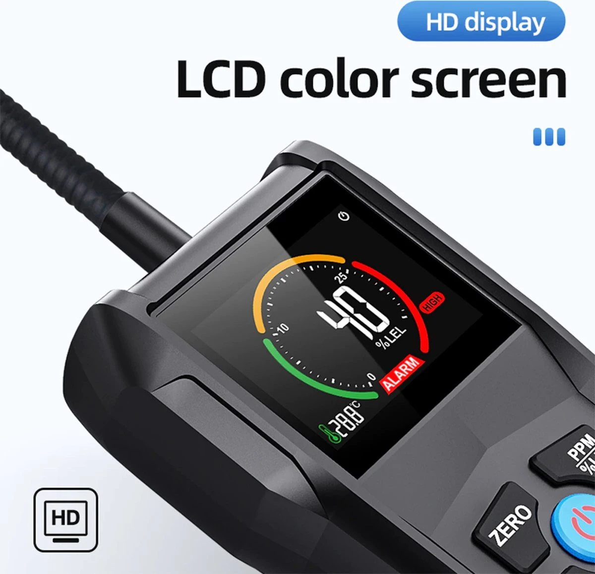 Mestek CGD02A - Gaslek Detector - Gasmeter - Gas Detector - Incl. Buideltas 5 Mestek CGD02A - Gaslek Detector - Gasmeter - Gas Detector - Incl. Buideltas - Afbeelding 3