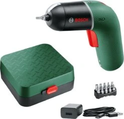 Bosch IXO 6 Accuschroevendraaier - 3,6 V Li-Ion Accu - Opladen Met Micro-USB Lader - Incl. 10-delige Bit Set