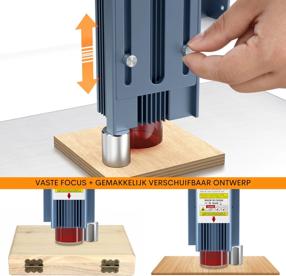 Sculpfun S9 Pro - Laser Cutter Met Ultra Dunne Laser - Laser Graveermachine - Laser Engraver - Hoge Precisie Snijmachine 5.5W 90W - Volledige Set - Snijvlak 410x420mm - 3kg 13 Sculpfun S9 Pro - Laser Cutter Met Ultra Dunne Laser - Laser Graveermachine - Laser Engraver - Hoge Precisie Snijmachine 5.5W 90W - Volledige Set - Snijvlak 410x420mm - 3kg - Afbeelding 11