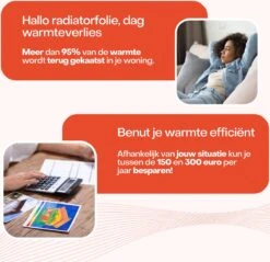 Econy Radiatorfolie – 750cm X 50cm – Dubbelzijdige Tape – Radiatorfolie Op Radiator – Isolatiefolie Radiator 16 Econy Radiatorfolie – 750cm X 50cm – Dubbelzijdige Tape – Radiatorfolie Op Radiator – Isolatiefolie Radiator -Makita Winkel 1200x1161 15