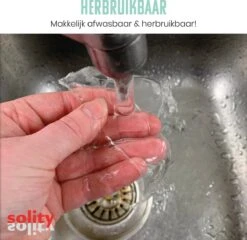 SOLITY® Dubbelzijdig Tape - Montagetape - Extra Sterk - Herbruikbaar - Inclusief Extra’s - Transparant - 3m X 25mm -Makita Winkel 1200x1165 13