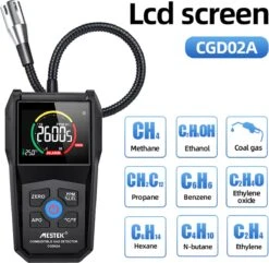 Mestek CGD02A - Gaslek Detector - Gasmeter - Gas Detector - Incl. Buideltas 30 Mestek CGD02A - Gaslek Detector - Gasmeter - Gas Detector - Incl. Buideltas -Makita Winkel 1200x1169 19