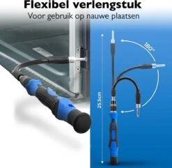 Dieux® - 125 Delige Precisie Schroevendraaierset - Blauw - Magnetisch - Schroevendraaier - Gereedschapset - Bitset - Gereedschap - Reparatie - Werkbank - Gereedschapskoffer - Opbergbox - Pasen -Makita Winkel 1200x1170 10