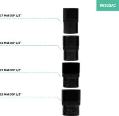 VONROC Slagmoersleutel 450W - 350Nm - 1/2” Opname - Incl. 4 Moerdoppen - 3m Kabel - Soft Grip – Geschikt Voor Banden Verwisselen 10 VONROC Slagmoersleutel 450W - 350Nm - 1/2” Opname - Incl. 4 Moerdoppen - 3m Kabel - Soft Grip – Geschikt Voor Banden Verwisselen -Makita Winkel 1200x1171